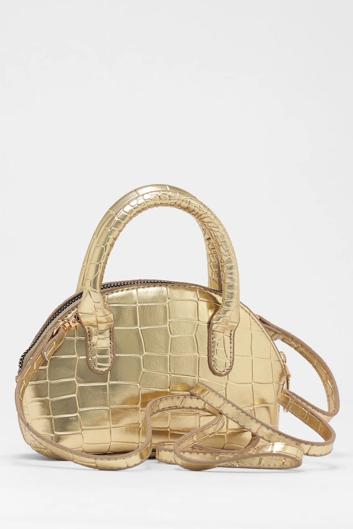 Kadın Mini Çapraz Askılı Çanta Dally - Altın