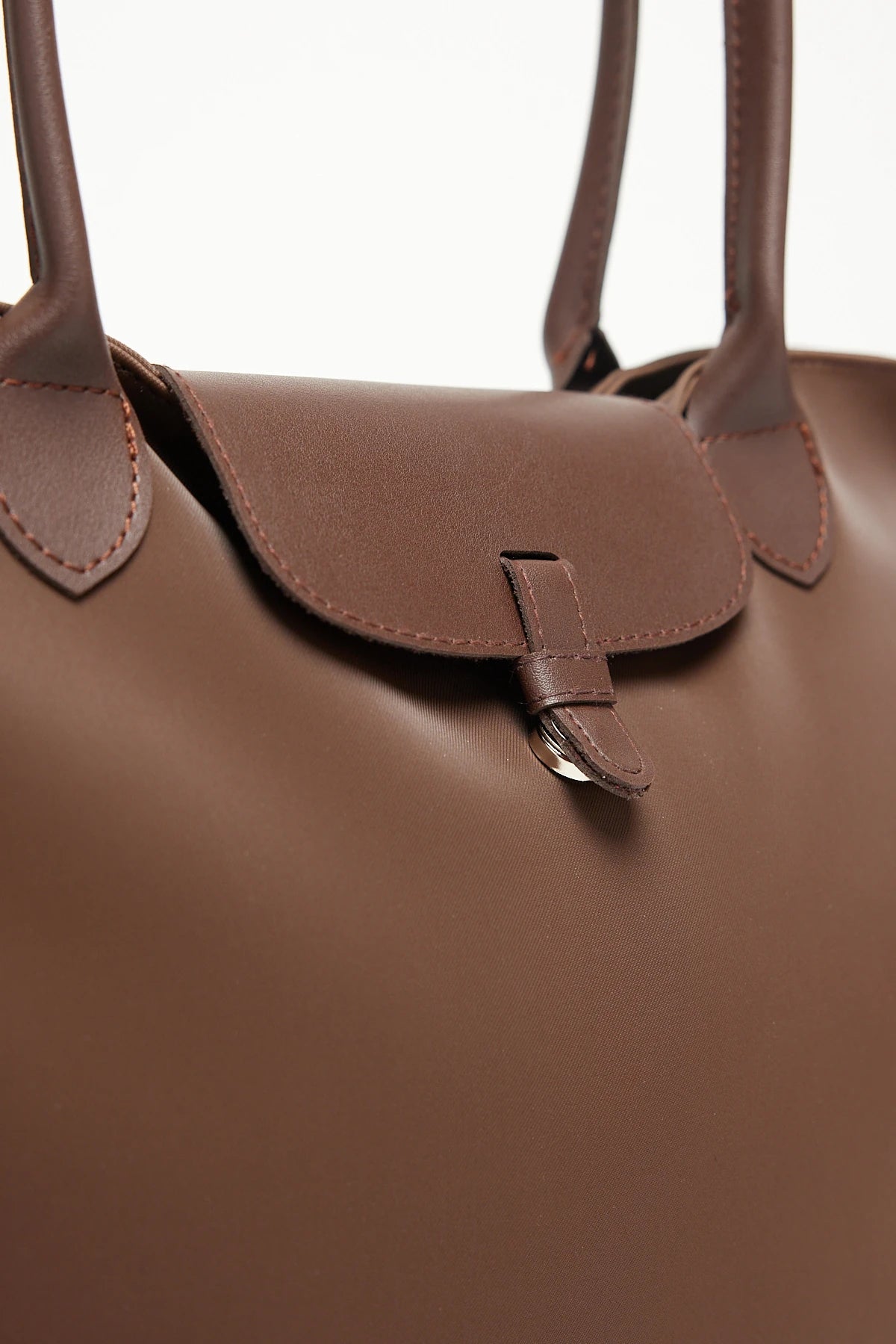 Kadın Garnili Omuz Çantası Milano - Kahve