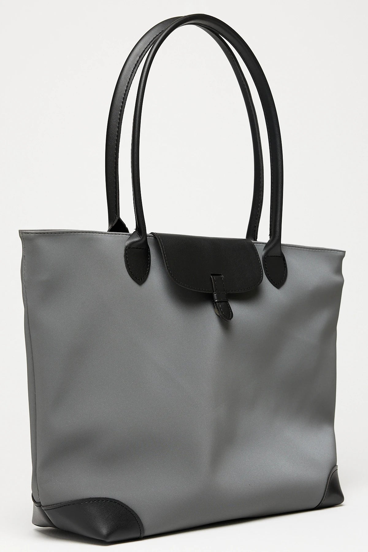 Kadın Garnili Omuz Çantası Milano - Gri