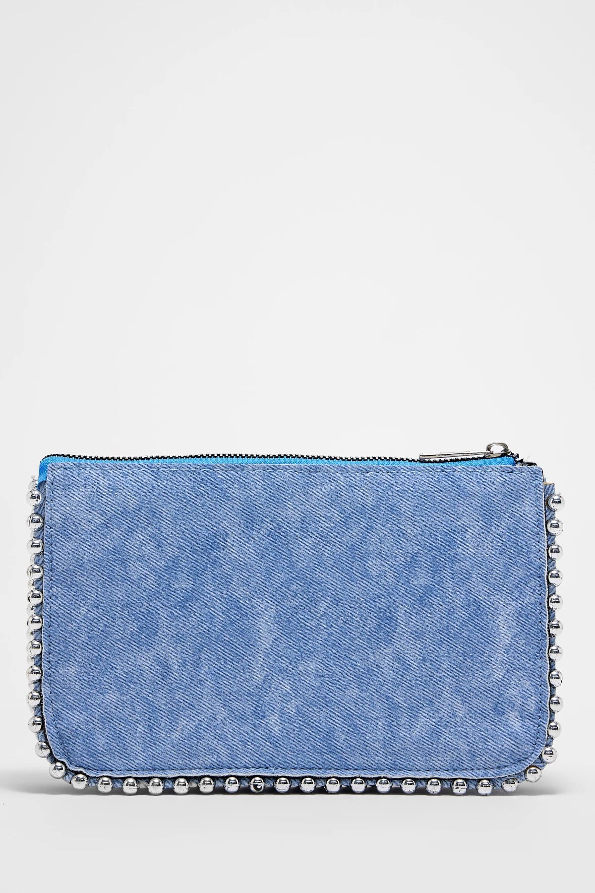 Kadın Zımbalı Çapraz Askılı Çanta Stap - Kot