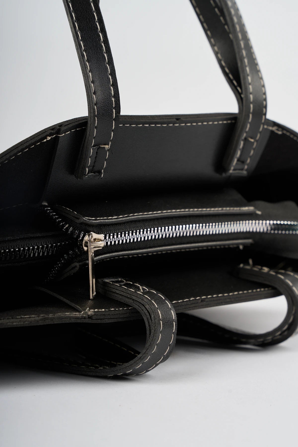 Kadın Çift Saplı Tote Çanta Pablo - Siyah