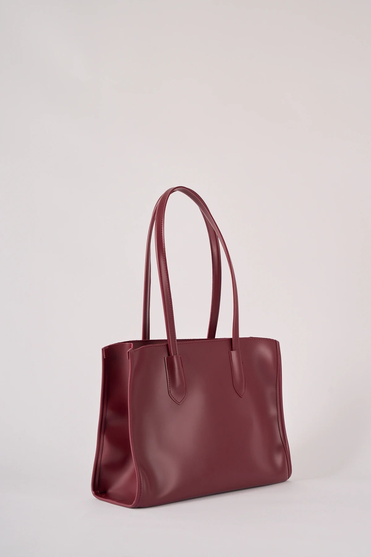 Kadın Shopper Bag Omuz Çantası Ruby - Bordo