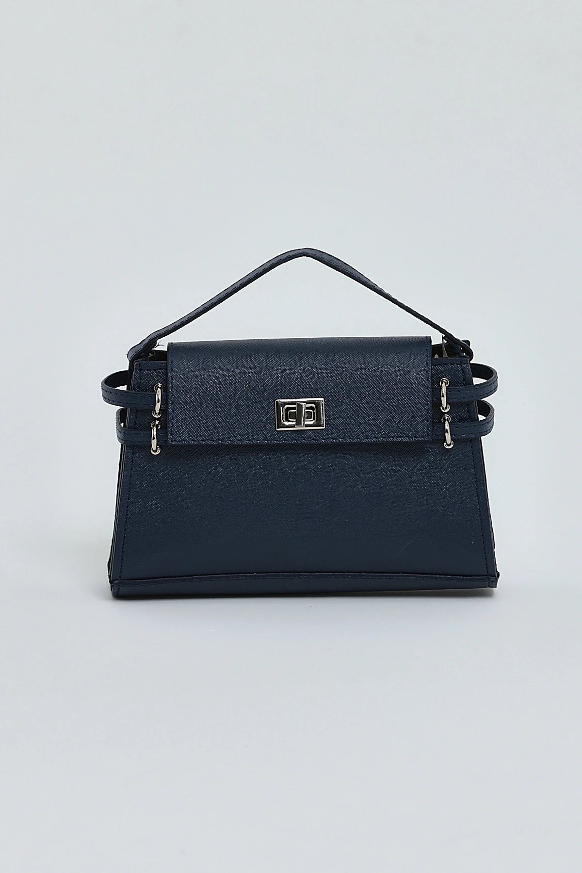 Kadın Çapraz Askı Mini Omuz Çantası Gery - Lacivert