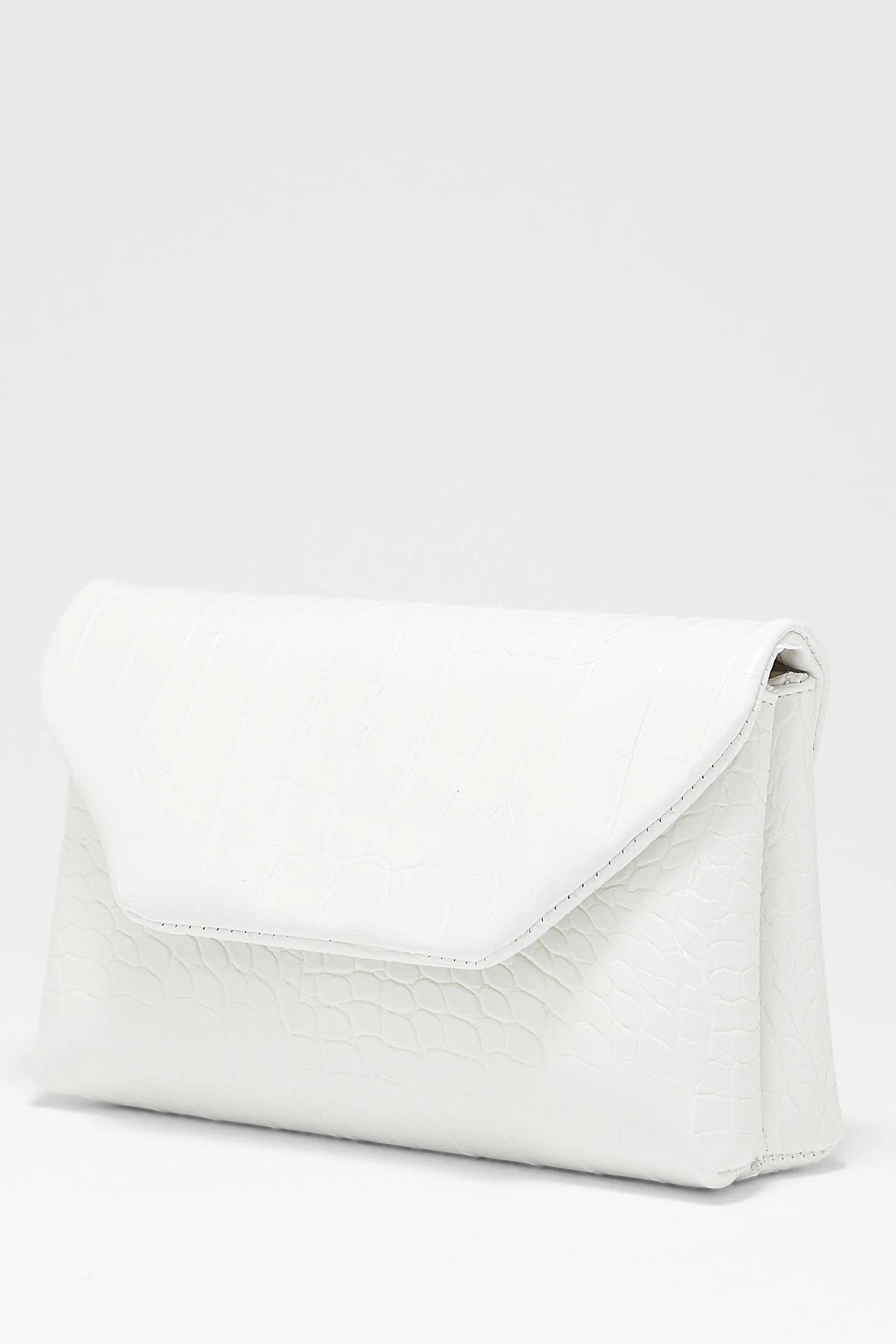 Kadın Mini Çapraz Askılı Çanta Rock - Beyaz