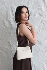 KADIN ÇİFT ASKILI OMUZ ÇANTASI JOLİE - KREM