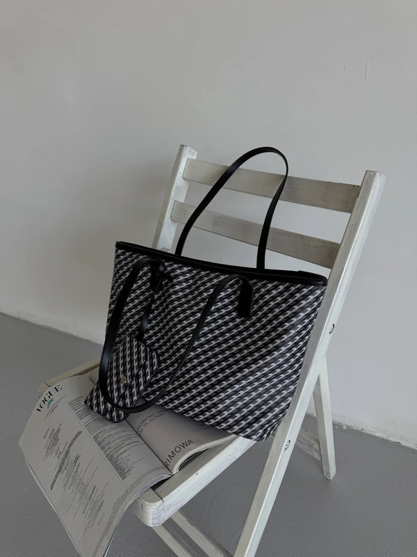 Kadın Cüzdan Detaylı Omuz Çantası Manga - Siyah