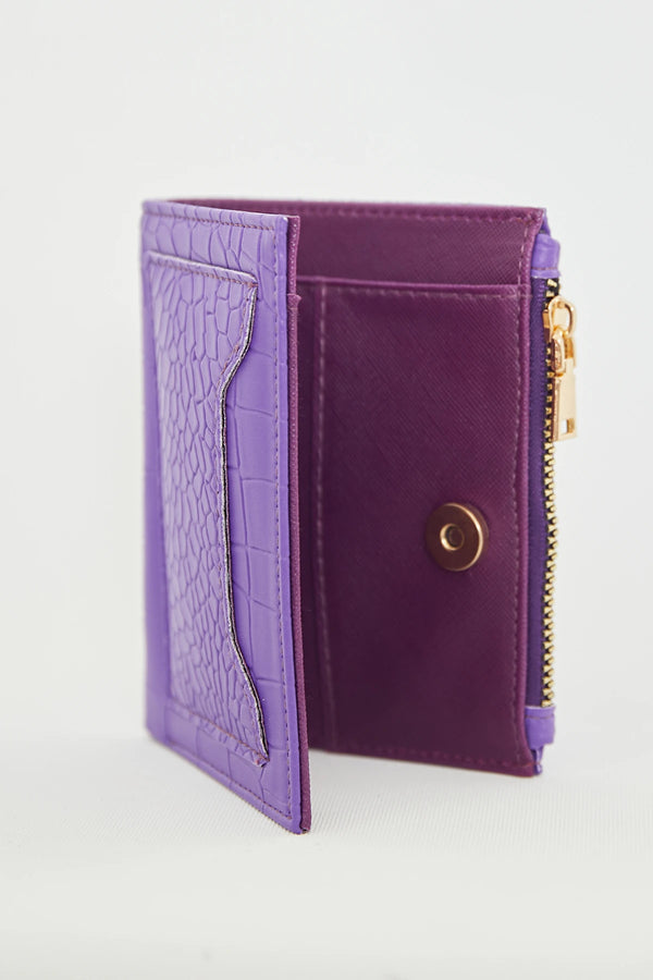 Kadın Kare Desenli Cüzdan - Tek Ebat