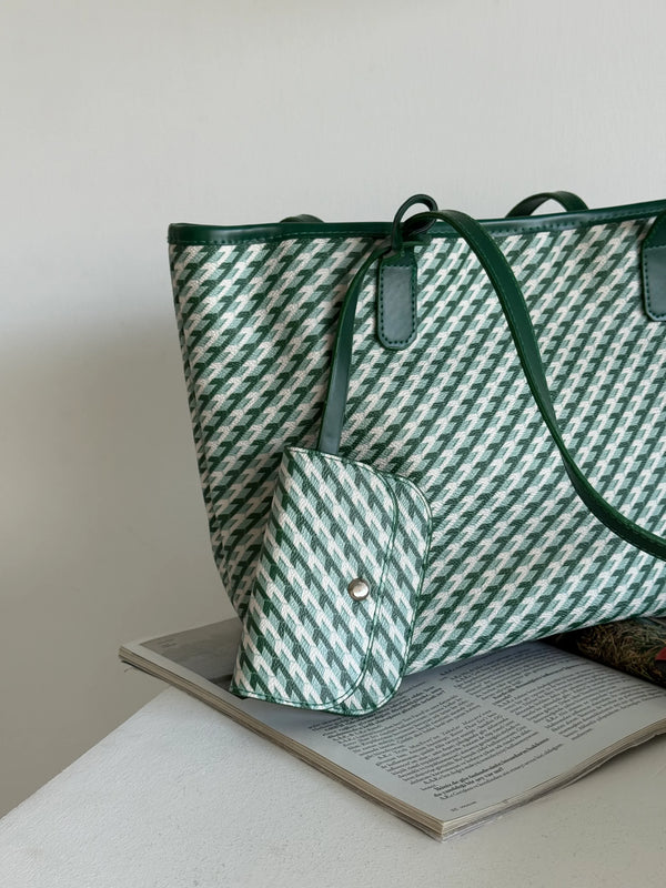 Kadın Cüzdan Detaylı Omuz Çantası Manga - Yeşil