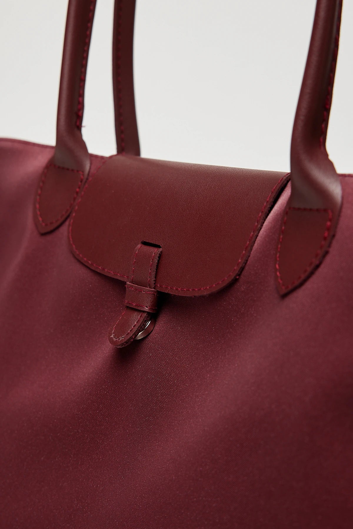 Kadın Garnili Omuz Çantası Milano - Bordo