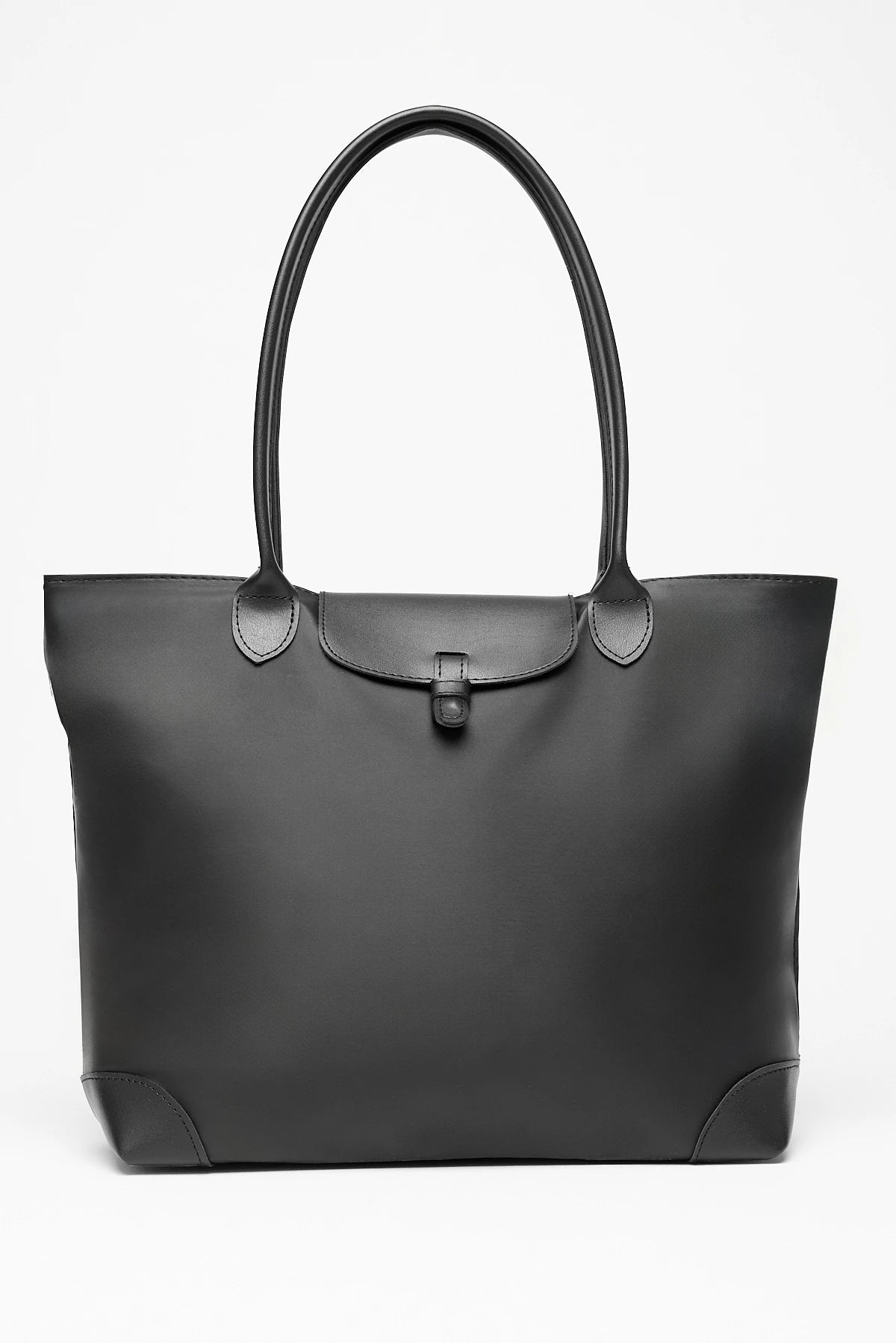 Kadın Garnili Omuz Çantası Milano - Siyah