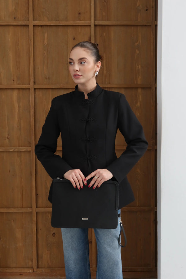 Dizüstü Bilgisayar Kılıfı Luma - Siyah Kumaş