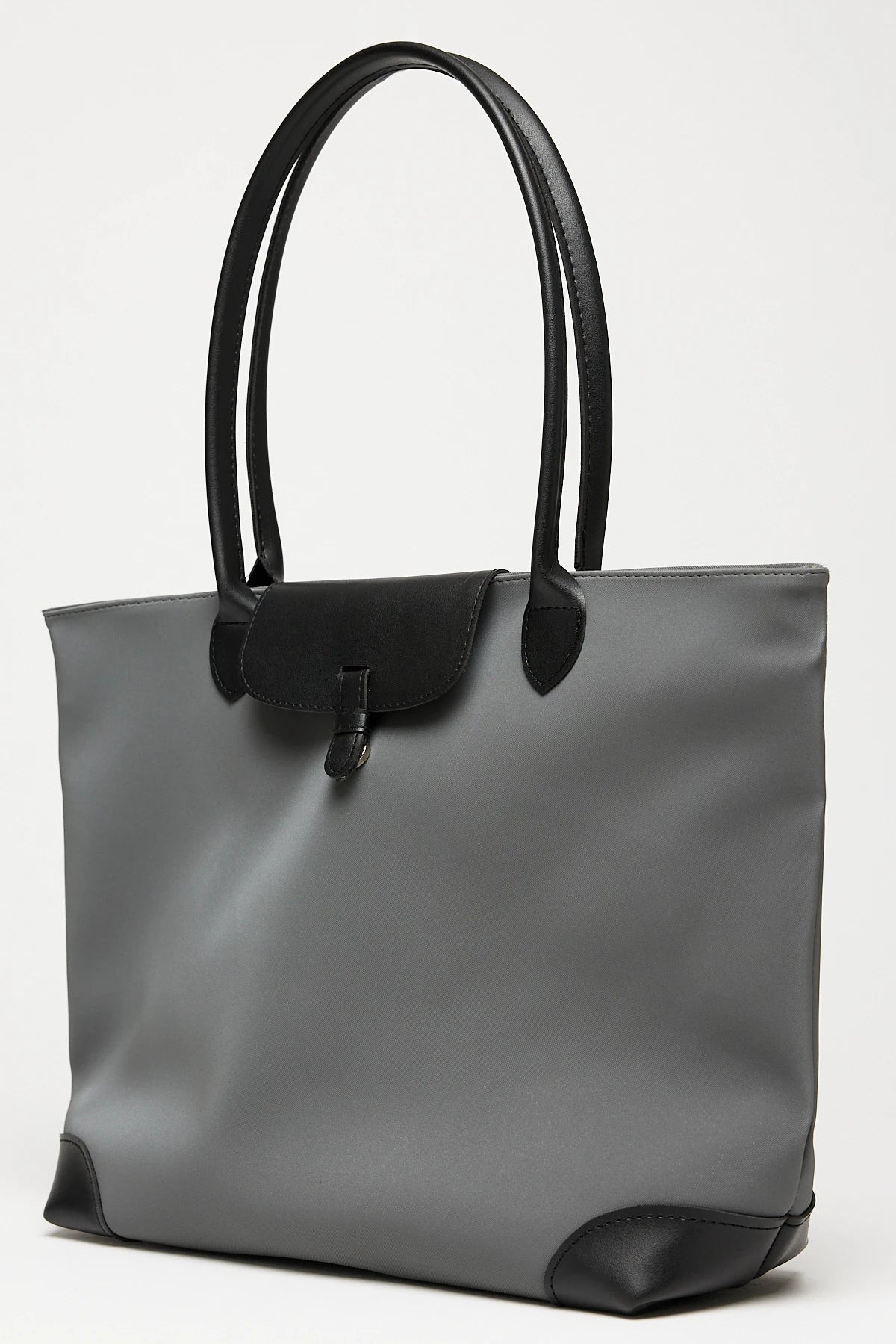 Kadın Garnili Omuz Çantası Milano - Gri