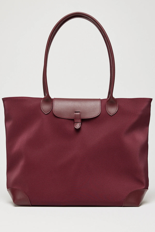 Kadın Garnili Omuz Çantası Milano - Bordo