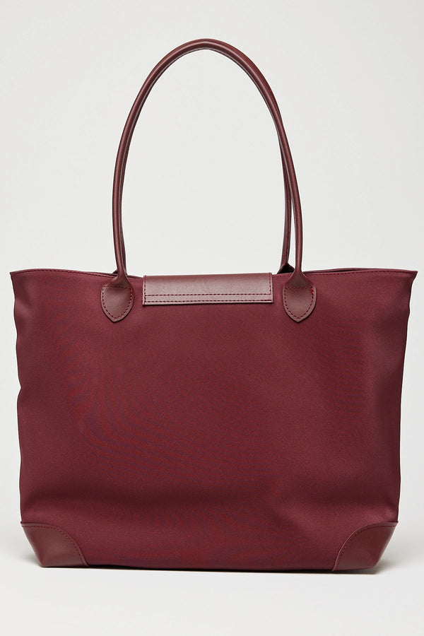 Kadın Garnili Omuz Çantası Milano - Bordo