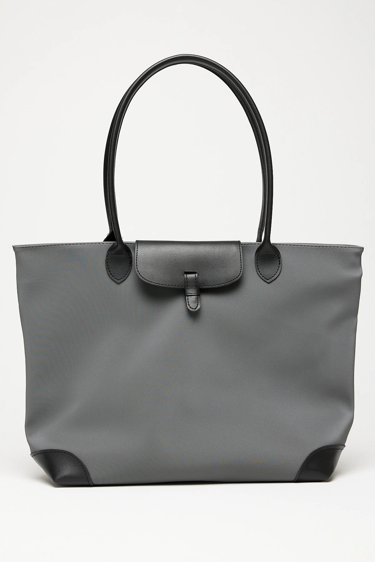 Kadın Garnili Omuz Çantası Milano - Gri