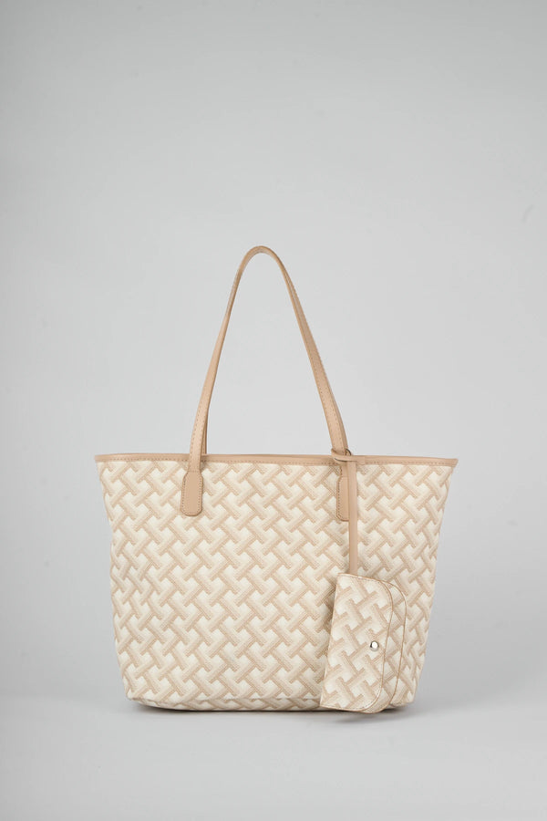 Kadın Cüzdan Detaylı Omuz Çantası Torry - Krem