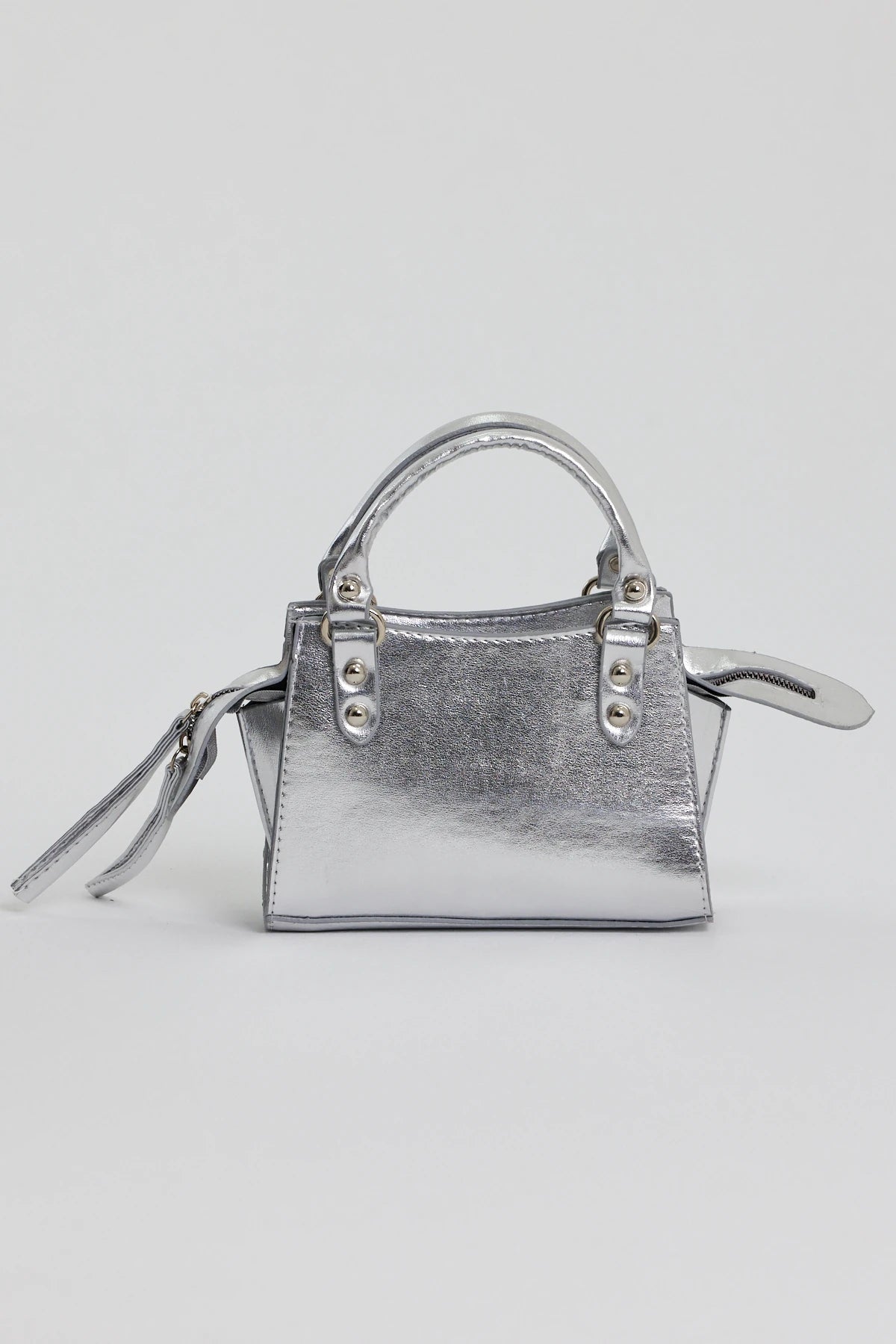 Kadın Askılı Çapraz Çanta Neo Classic - Metalik Gri