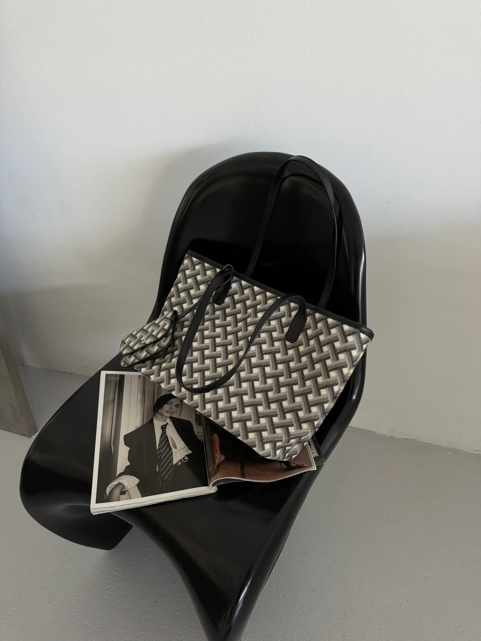 Kadın Cüzdan Detaylı Omuz Çantası Torry - Gri