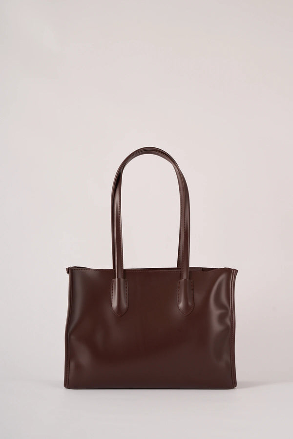 Kadın Shopper Bag Omuz Çantası Ruby - Kahve