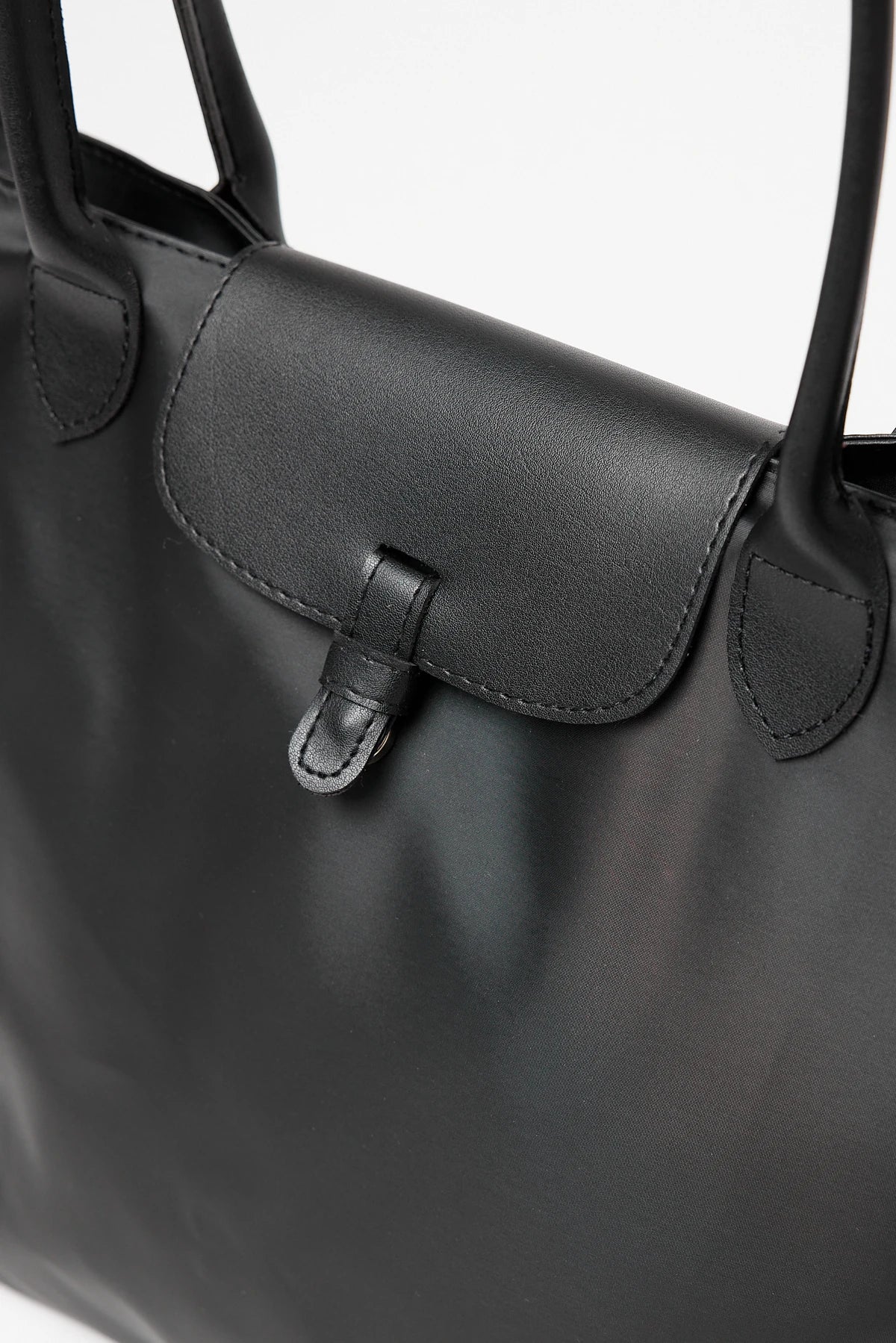 Kadın Garnili Omuz Çantası Milano - Siyah