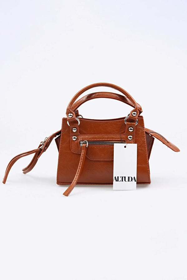 Kadın Askılı Çapraz Çanta Neo Classic - Taba