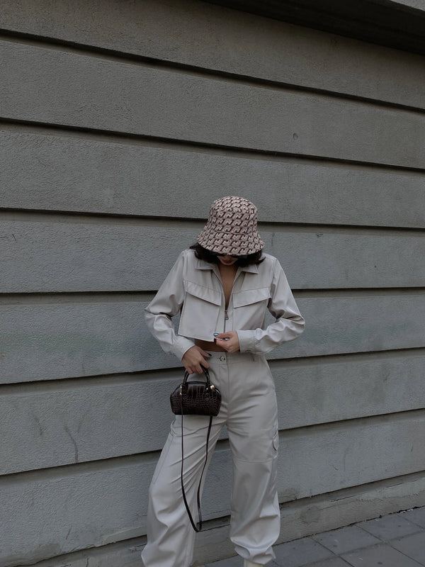 Kadın Mini Çapraz Askılı Çanta Dally - Kahve